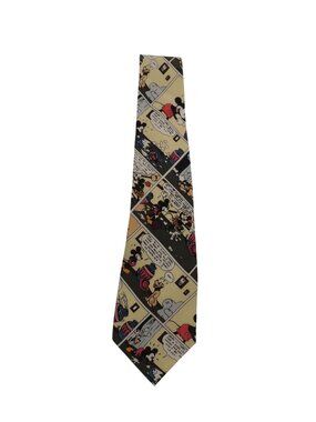 Disney Mickey mouse Cartoon Print Mens Tie 48"